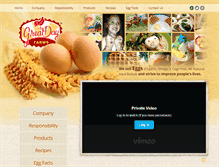 Tablet Screenshot of greatdayfarms.com
